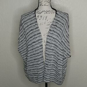 Say What? Open Front Cardigan One Size